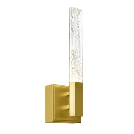 Cwi Lighting Greta Integrated LED Brass Wall Light 1589W5-624